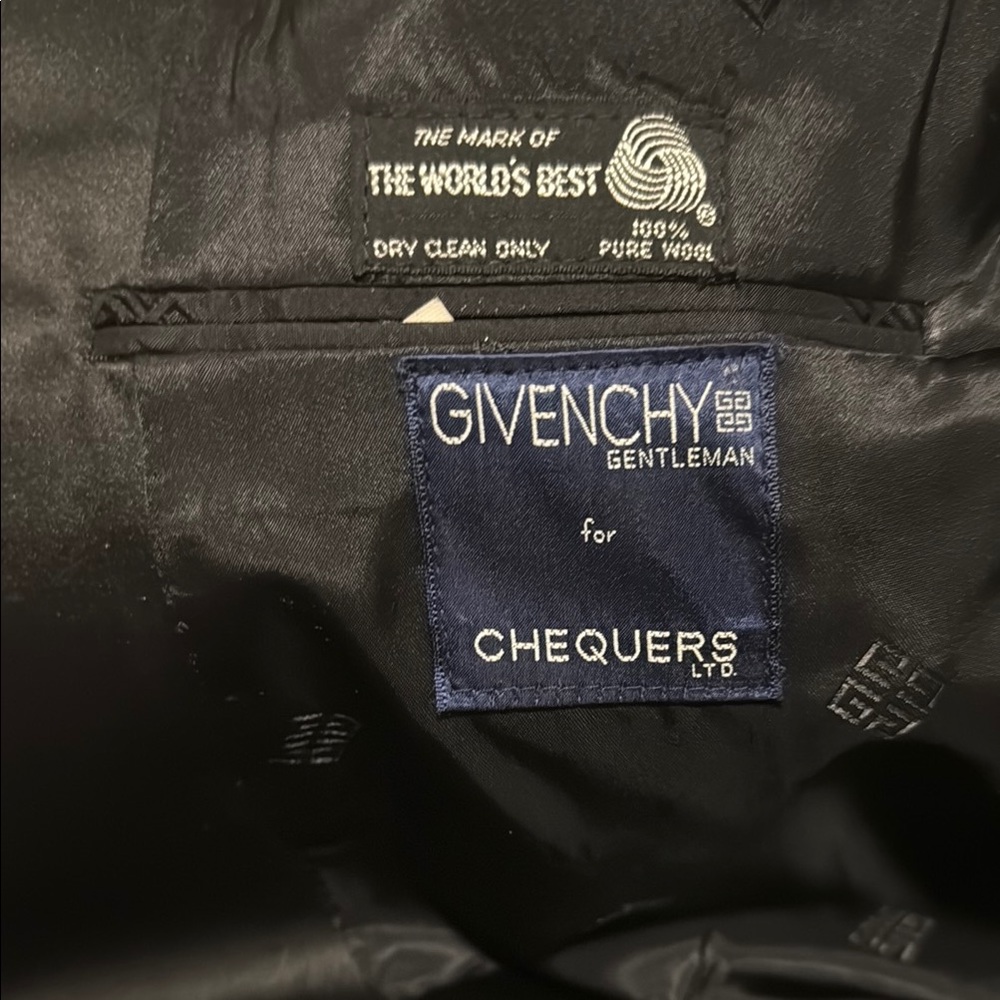 Givenchy Black Double-Breasted Jacket - image 2